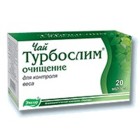 Турбослим Чай Очищение фильтрпакетики 2 г, 20 шт. - Новопавловск